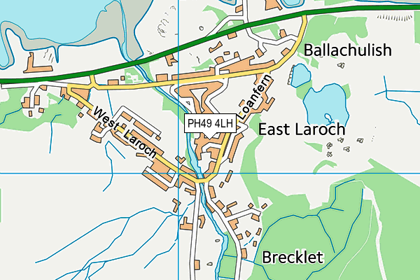 PH49 4LH map - OS VectorMap District (Ordnance Survey) PH49 4LH map - OS VectorMap District (Ordnance Survey)