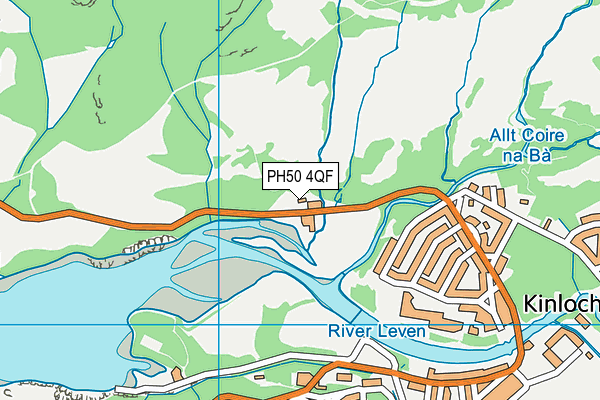 PH50 4QF map - OS VectorMap District (Ordnance Survey) PH50 4QF map - OS VectorMap District (Ordnance Survey)