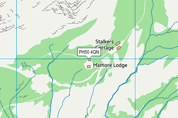 PH50 4QN map - OS VectorMap District (Ordnance Survey) PH50 4QN map - OS VectorMap District (Ordnance Survey)