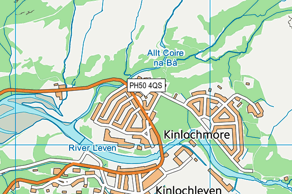 PH50 4QS map - OS VectorMap District (Ordnance Survey) PH50 4QS map - OS VectorMap District (Ordnance Survey)