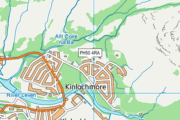 PH50 4RA map - OS VectorMap District (Ordnance Survey) PH50 4RA map - OS VectorMap District (Ordnance Survey)
