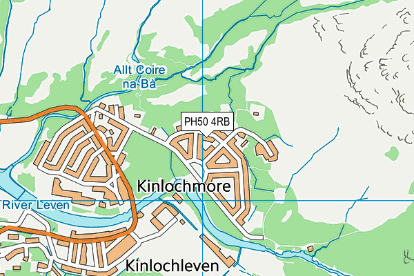 PH50 4RB map - OS VectorMap District (Ordnance Survey) PH50 4RB map - OS VectorMap District (Ordnance Survey)