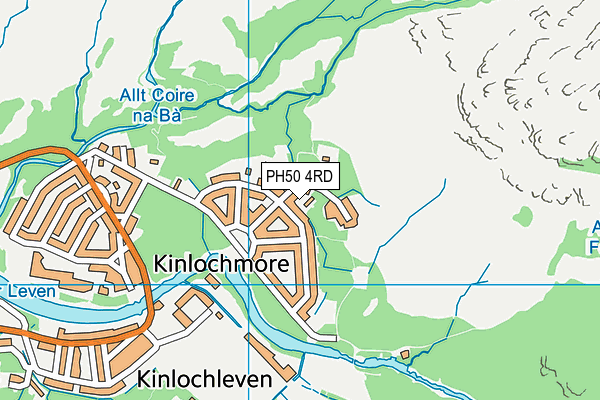 PH50 4RD map - OS VectorMap District (Ordnance Survey) PH50 4RD map - OS VectorMap District (Ordnance Survey)