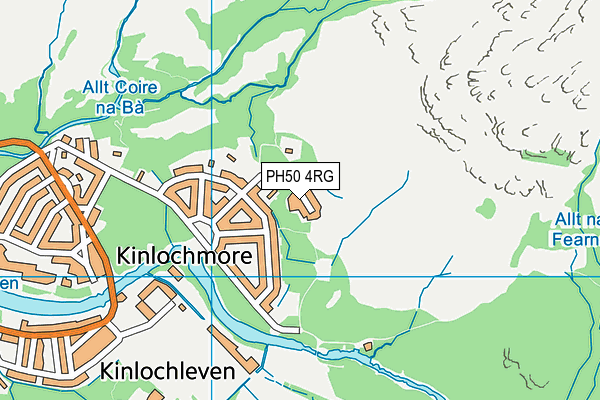 PH50 4RG map - OS VectorMap District (Ordnance Survey) PH50 4RG map - OS VectorMap District (Ordnance Survey)