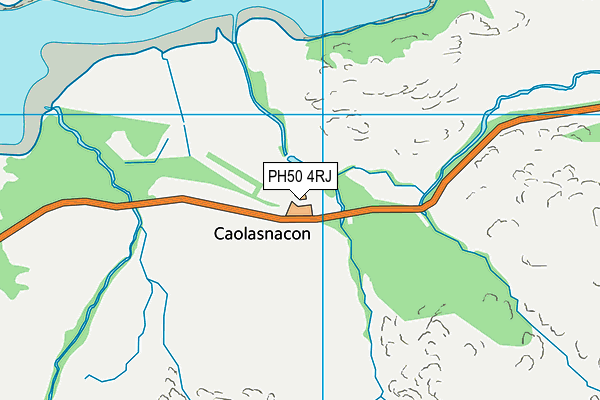 PH50 4RJ map - OS VectorMap District (Ordnance Survey) PH50 4RJ map - OS VectorMap District (Ordnance Survey)