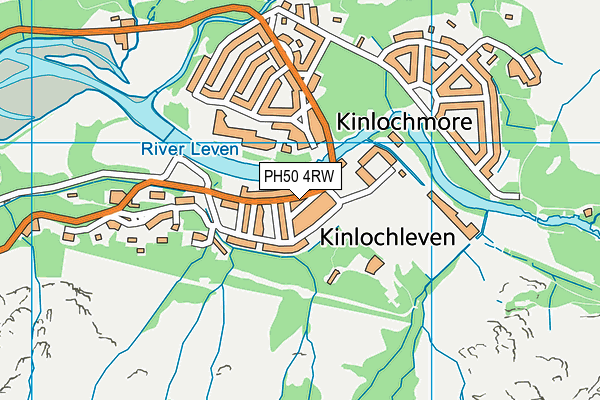 PH50 4RW map - OS VectorMap District (Ordnance Survey) PH50 4RW map - OS VectorMap District (Ordnance Survey)