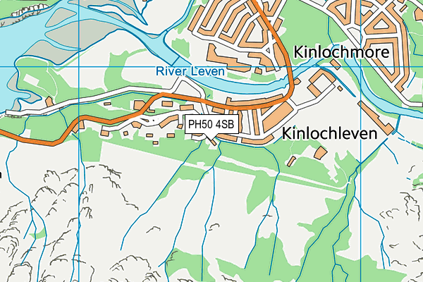 PH50 4SB map - OS VectorMap District (Ordnance Survey) PH50 4SB map - OS VectorMap District (Ordnance Survey)