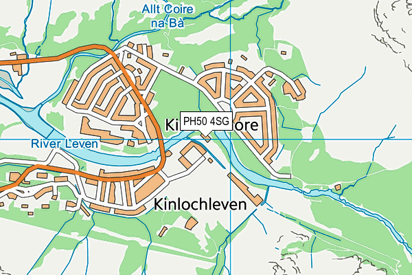 PH50 4SG map - OS VectorMap District (Ordnance Survey) PH50 4SG map - OS VectorMap District (Ordnance Survey)