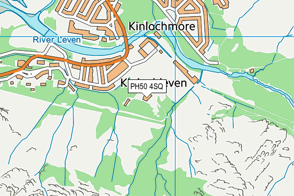 PH50 4SQ map - OS VectorMap District (Ordnance Survey) PH50 4SQ map - OS VectorMap District (Ordnance Survey)
