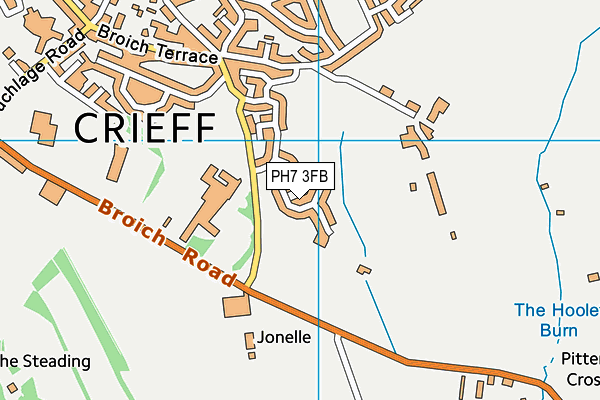 PH7 3FB map - OS VectorMap District (Ordnance Survey) PH7 3FB map - OS VectorMap District (Ordnance Survey)