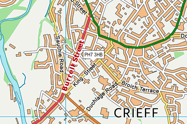 PH7 3HB map - OS VectorMap District (Ordnance Survey) PH7 3HB map - OS VectorMap District (Ordnance Survey)
