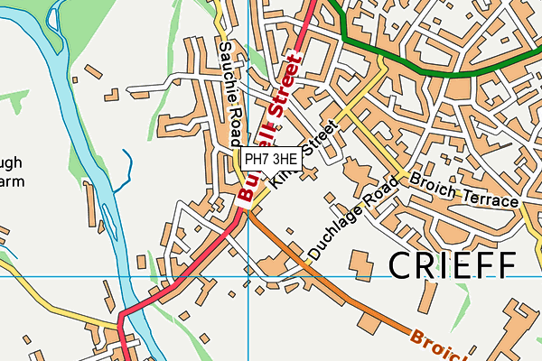 PH7 3HE map - OS VectorMap District (Ordnance Survey) PH7 3HE map - OS VectorMap District (Ordnance Survey)