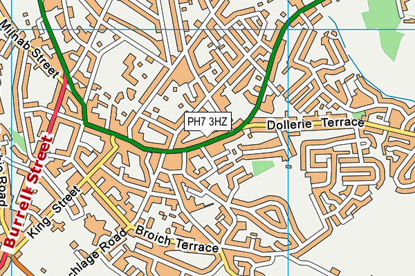 PH7 3HZ map - OS VectorMap District (Ordnance Survey) PH7 3HZ map - OS VectorMap District (Ordnance Survey)