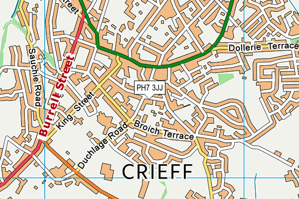 PH7 3JJ map - OS VectorMap District (Ordnance Survey) PH7 3JJ map - OS VectorMap District (Ordnance Survey)