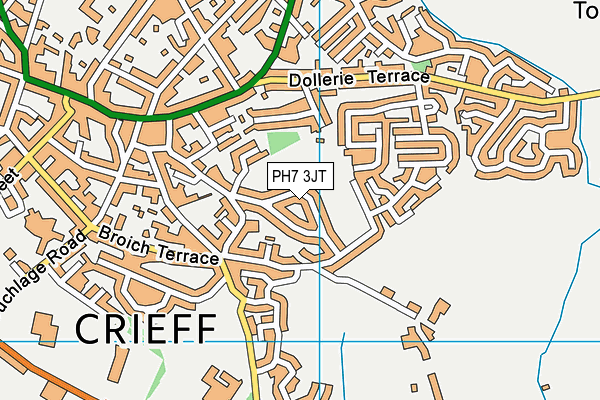 PH7 3JT map - OS VectorMap District (Ordnance Survey) PH7 3JT map - OS VectorMap District (Ordnance Survey)