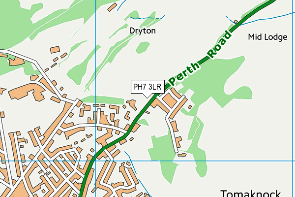 PH7 3LR map - OS VectorMap District (Ordnance Survey) PH7 3LR map - OS VectorMap District (Ordnance Survey)