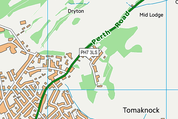 PH7 3LS map - OS VectorMap District (Ordnance Survey) PH7 3LS map - OS VectorMap District (Ordnance Survey)