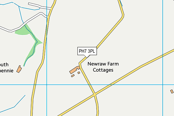PH7 3PL map - OS VectorMap District (Ordnance Survey) PH7 3PL map - OS VectorMap District (Ordnance Survey)