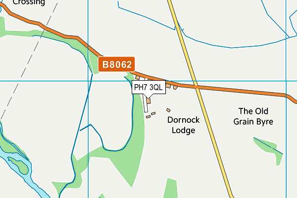 PH7 3QL map - OS VectorMap District (Ordnance Survey) PH7 3QL map - OS VectorMap District (Ordnance Survey)