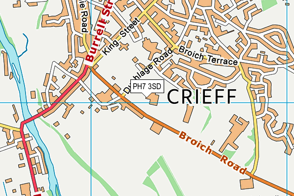 PH7 3SD map - OS VectorMap District (Ordnance Survey) PH7 3SD map - OS VectorMap District (Ordnance Survey)