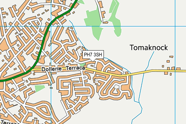 PH7 3SH map - OS VectorMap District (Ordnance Survey) PH7 3SH map - OS VectorMap District (Ordnance Survey)