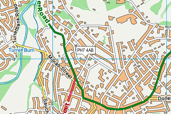 PH7 4AB map - OS VectorMap District (Ordnance Survey) PH7 4AB map - OS VectorMap District (Ordnance Survey)