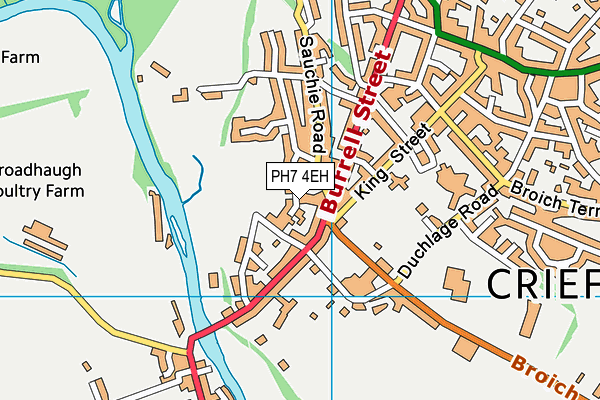 PH7 4EH map - OS VectorMap District (Ordnance Survey) PH7 4EH map - OS VectorMap District (Ordnance Survey)