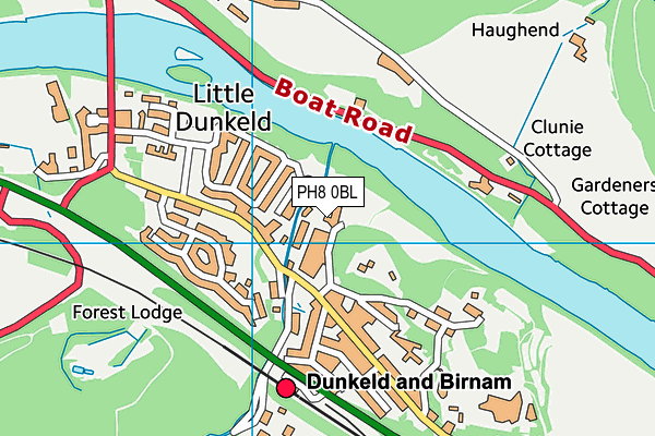 PH8 0BL map - OS VectorMap District (Ordnance Survey) PH8 0BL map - OS VectorMap District (Ordnance Survey)