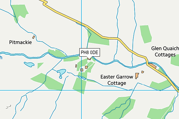 PH8 0DE map - OS VectorMap District (Ordnance Survey) PH8 0DE map - OS VectorMap District (Ordnance Survey)