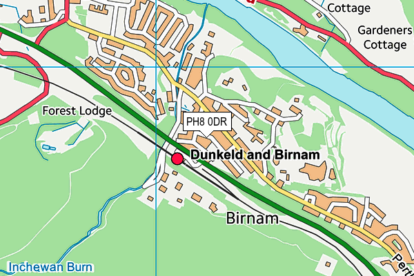 PH8 0DR map - OS VectorMap District (Ordnance Survey) PH8 0DR map - OS VectorMap District (Ordnance Survey)