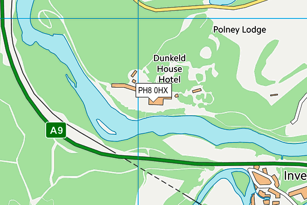 PH8 0HX map - OS VectorMap District (Ordnance Survey) PH8 0HX map - OS VectorMap District (Ordnance Survey)