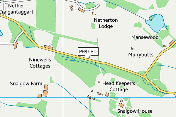 PH8 0RD map - OS VectorMap District (Ordnance Survey) PH8 0RD map - OS VectorMap District (Ordnance Survey)