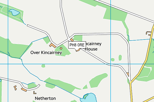 PH8 0RE map - OS VectorMap District (Ordnance Survey) PH8 0RE map - OS VectorMap District (Ordnance Survey)