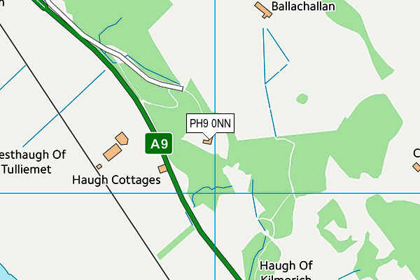 PH9 0NN map - OS VectorMap District (Ordnance Survey) PH9 0NN map - OS VectorMap District (Ordnance Survey)