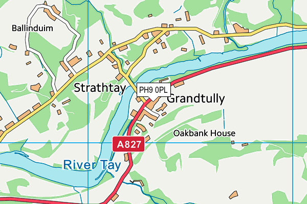 PH9 0PL map - OS VectorMap District (Ordnance Survey) PH9 0PL map - OS VectorMap District (Ordnance Survey)