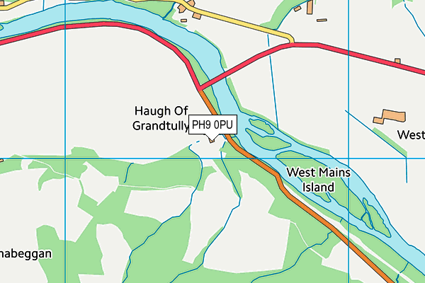 PH9 0PU map - OS VectorMap District (Ordnance Survey) PH9 0PU map - OS VectorMap District (Ordnance Survey)