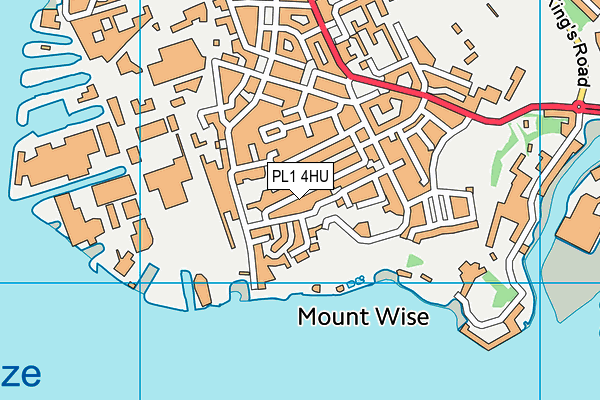 PL1 4HU map - OS VectorMap District (Ordnance Survey) PL1 4HU map - OS VectorMap District (Ordnance Survey)