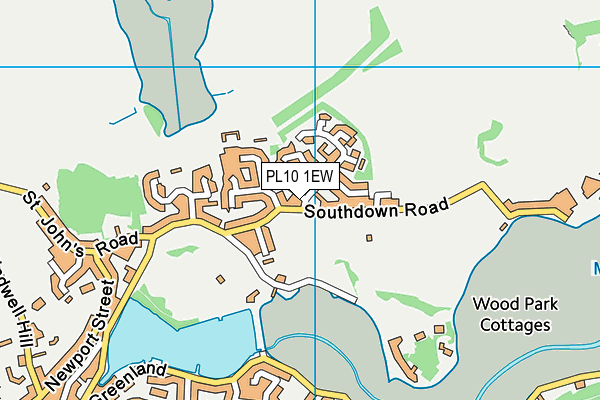 PL10 1EW map - OS VectorMap District (Ordnance Survey) PL10 1EW map - OS VectorMap District (Ordnance Survey)