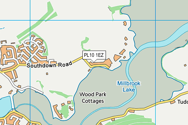 PL10 1EZ map - OS VectorMap District (Ordnance Survey) PL10 1EZ map - OS VectorMap District (Ordnance Survey)