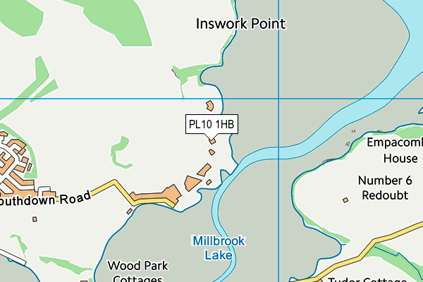 PL10 1HB map - OS VectorMap District (Ordnance Survey) PL10 1HB map - OS VectorMap District (Ordnance Survey)