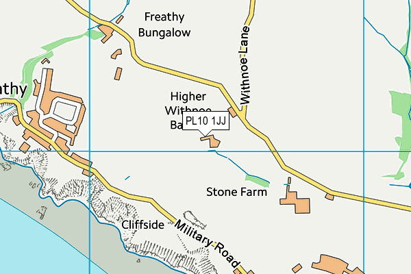PL10 1JJ map - OS VectorMap District (Ordnance Survey) PL10 1JJ map - OS VectorMap District (Ordnance Survey)