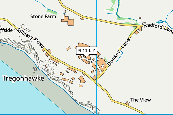PL10 1JZ map - OS VectorMap District (Ordnance Survey) PL10 1JZ map - OS VectorMap District (Ordnance Survey)