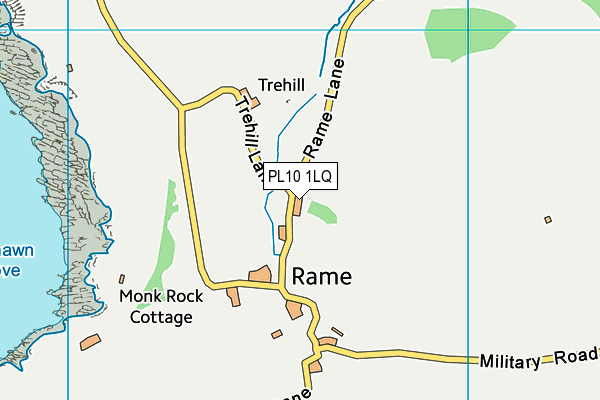 PL10 1LQ map - OS VectorMap District (Ordnance Survey) PL10 1LQ map - OS VectorMap District (Ordnance Survey)
