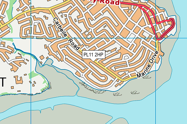 PL11 2HP map - OS VectorMap District (Ordnance Survey) PL11 2HP map - OS VectorMap District (Ordnance Survey)