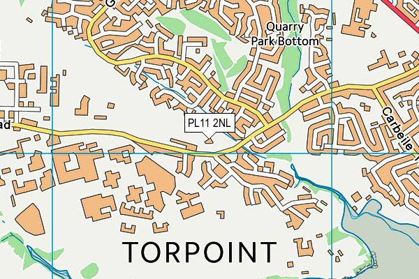 PL11 2NL map - OS VectorMap District (Ordnance Survey) PL11 2NL map - OS VectorMap District (Ordnance Survey)