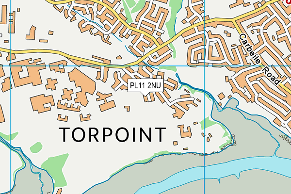 PL11 2NU map - OS VectorMap District (Ordnance Survey) PL11 2NU map - OS VectorMap District (Ordnance Survey)
