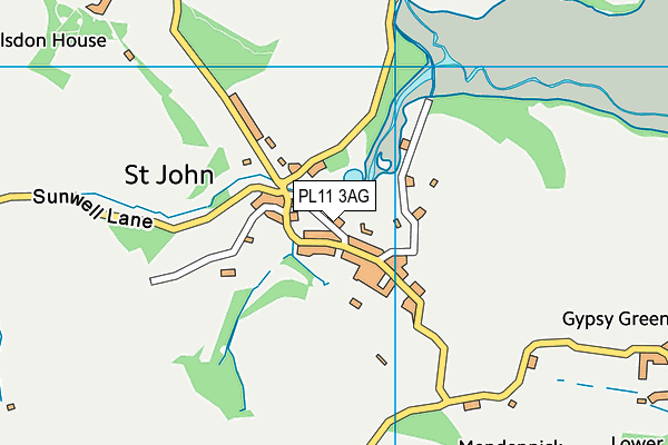 PL11 3AG map - OS VectorMap District (Ordnance Survey) PL11 3AG map - OS VectorMap District (Ordnance Survey)
