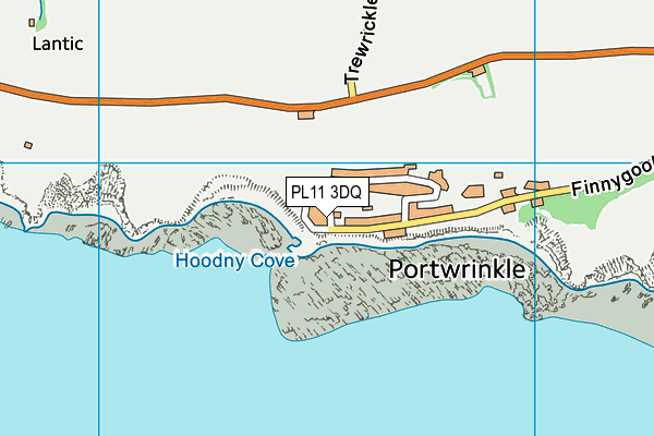 PL11 3DQ map - OS VectorMap District (Ordnance Survey) PL11 3DQ map - OS VectorMap District (Ordnance Survey)