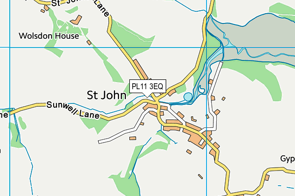 PL11 3EQ map - OS VectorMap District (Ordnance Survey) PL11 3EQ map - OS VectorMap District (Ordnance Survey)