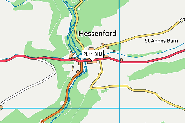 PL11 3HJ map - OS VectorMap District (Ordnance Survey) PL11 3HJ map - OS VectorMap District (Ordnance Survey)